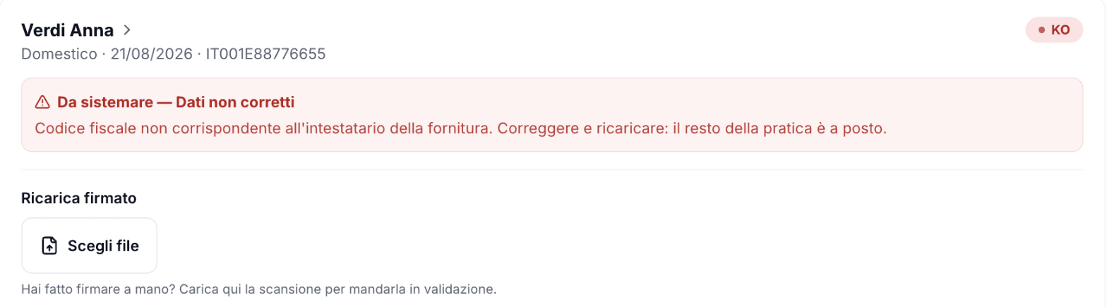E se va male, sai perché — schermata del portale Tradergy
